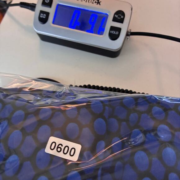 Sejour Short Sleeve Tunic Top Women's 2X Blue Geomectric Print Super Soft Cobalt - Picture 9 of 9